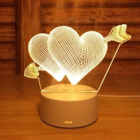 Creative 3D Small Night Light Table Lamp Hot Style LED Plug-in 3D