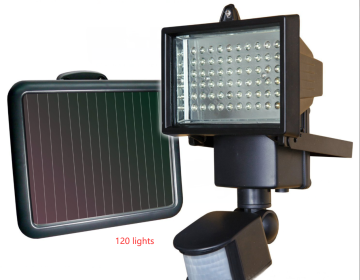 Led solar infrared body sensor lamp floodlight