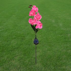 Outdoor 5-head Solar Phalaenopsis LED Flower Light