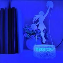 Creativity Cheerleading  3D Illusions Night Light