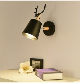 Antler bedside lamp