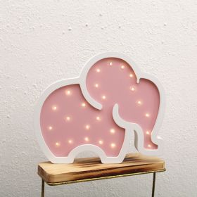 Baby elephant LED night light